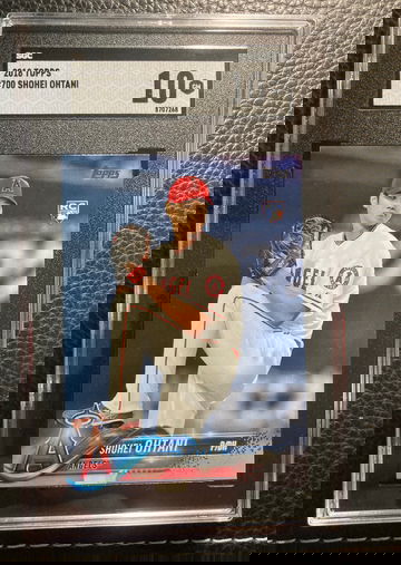 2018 topps #700 shohei ohtani Rookie Card sgc  10