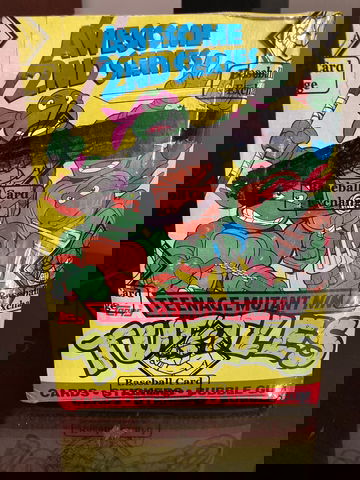 1990 Topps Teenage Mutant Ninja Turtles TMNT Series 2 Unopened Wax Box BBCE Authenticated