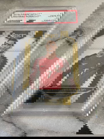 2016 Select Cristiano Ronaldo Psa 10 Gem-Mint