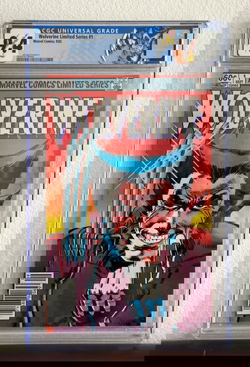 Wolverine Limited Series #1 Newsstand CGC 9.4 with Wolverine Label