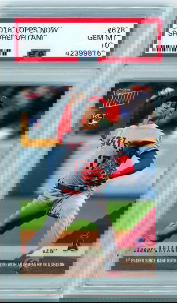 2018 Topps Now #678 Shohei Ohtani PSA 10 GEM MINT!