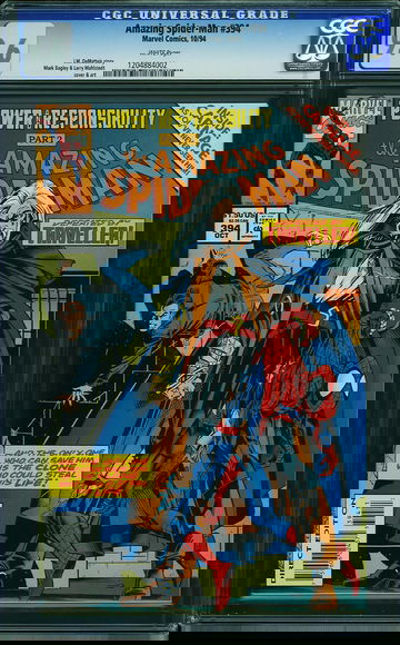 AMAZING SPIDER-MAN #394, CGC 9.6 NM+