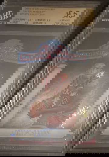 2018-19 Crown Royale Collin Sexton Pacific Marquee BGS 9.5