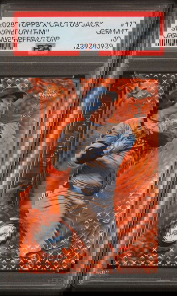 2025 Topps Chrome Cactus Jack Shohei Ohtani Orange Refractor