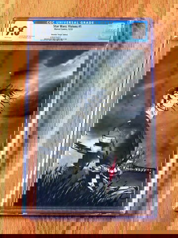 STAR WARS VISIONS #1 MOMOKO VIRGIN CGC 9.8 NM/M 2022 Frankie's Comics 616 Peach