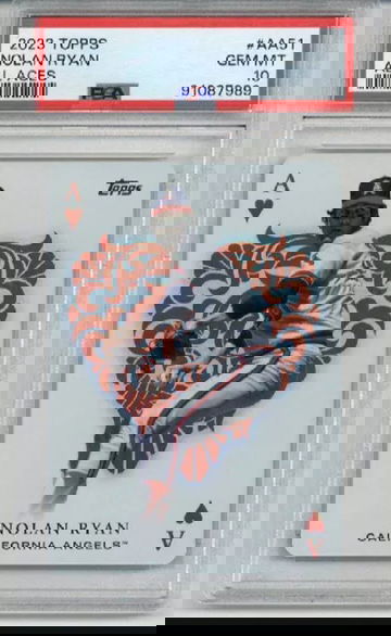 2023 TOPPS ALL ACES #AA51 NOLAN RYAN CARD CALIFORNIA ANGELS PSA 10 GEM MINT