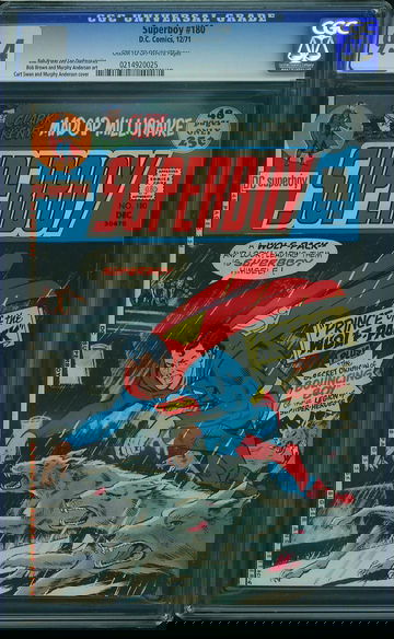 SUPERBOY #180, CGC 9.4 NM