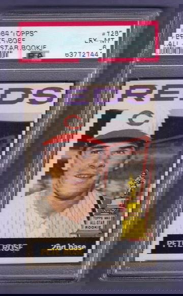 1964 Topps #125 Pete Rose PSA 6