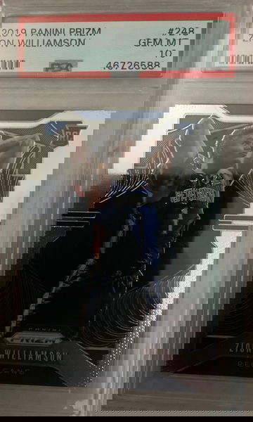 Zion Williamson Prizm PSA 10