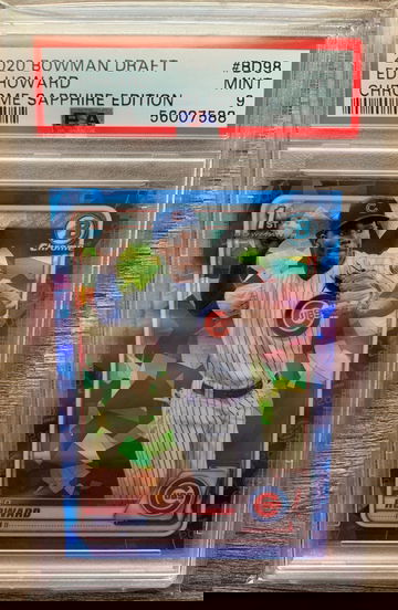 Ed Howard 2020 Bowman Draft Chrome Sapphire Edition