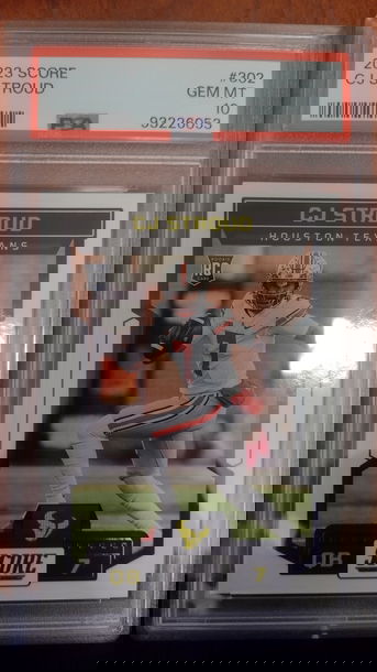 2023 Score CJ Stroud 302 PSA 10 