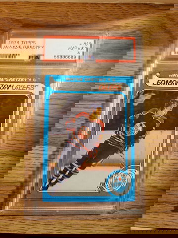 1979 Topps Wayne Gretzky RC PSA 4 