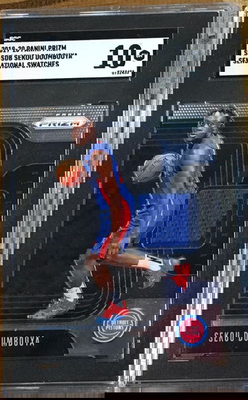 2019-20 Panini Prizm SS-SDB Sekou Doumboya Sensational Swatches