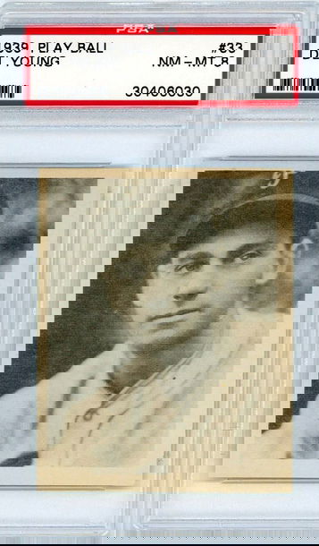 1939 Play Ball Del Young #33 PSA 8 P1266