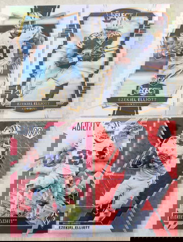 Ezekiel Elliott RC LOT 2016 Select Silver Prizm Phoenix Agility /199