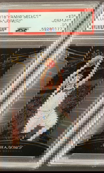 2018 Panini Select Luka Doncic PSA 10 #25 Rookie Card RC