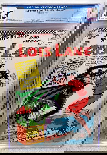 Superman's Girlfriend Lois Lane #70 (1966) CGC 6.5 - 1st SA Appearance of Catwoman DC Key