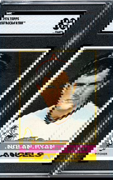 1976 Nolan Ryan near mint!