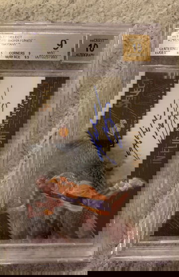 2016-17 Kobe Bryant Select In Flight Signatures /99 BGS 9/10!!! On card 