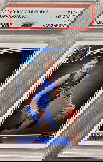 LUKA DONCIC 2018 DONRUSS RATED ROOKIE PSA 10 GEM MINT