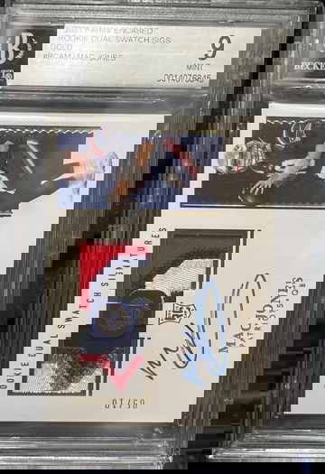 Mac Jones Gold auto BGS 9