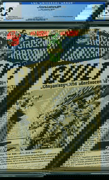 GREEN LANTERN #80, CGC 9.2 NM-