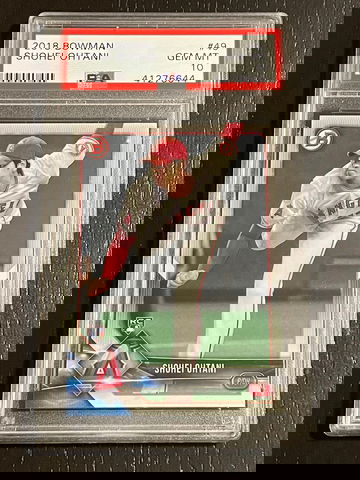 2018 Shohei Ohtani Bowman Rookie PSA 10