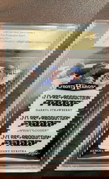 2024 Leaf Metal Pre-Production Proof clear silver 1/1