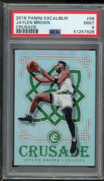 2016 Excalibur Crusade Jaylen Brown PSA 9