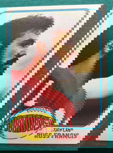 1976 TOPPS FOOTBALL #136 RUSS FRANCIS