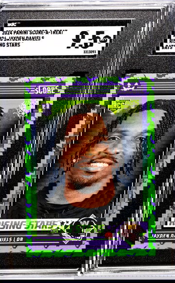 2024 Panini Score-A-Treat #26 Jayden Daniels Rising Stars Bats SGC 9.5