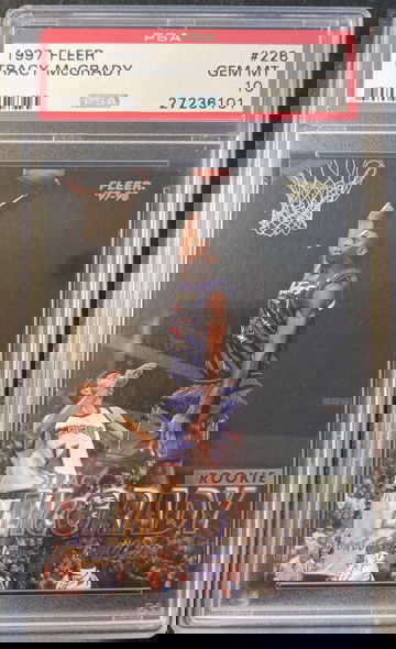 1997 Fleer Tracy McGrady PSA 10
