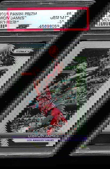 2018 Prizm LeBron James Silver 