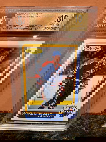 1986-87 O-PEE-CHEE OPC Wayne Gretzky #3 BGS 10 PRISTINE