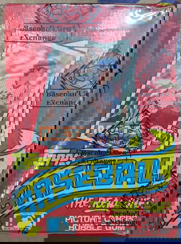 1985 Topps Wax Box BBCE