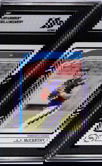 2024 Donruss #303 Jj Mccarthy SGC 10