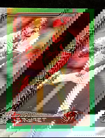 2025 Topps Update Series #US346  JoJo Romero  Green Rainbow Foil  /99  Cardinals