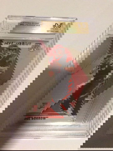 Joe Burrow 2020 panini mosaic 