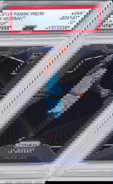 Ja Morant 2019 Prizm Variation Layup PSA 10