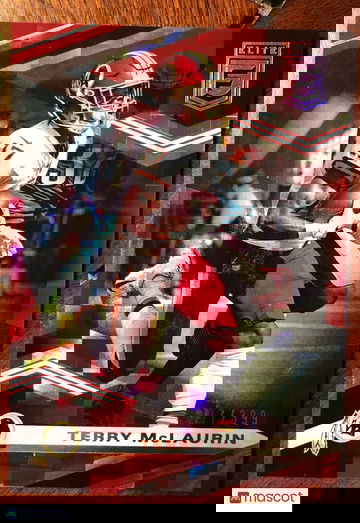 Terry McLaurin 2020 Donruss Elite #60 Red Parallel #207/399 Redskins Ohio St.