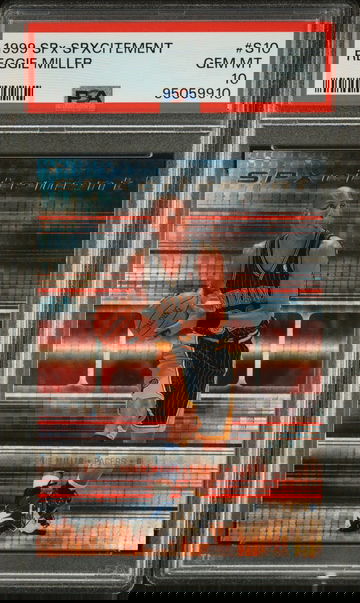 1999 REGGIE MILLER SPX SPXCITEMENT #S10 PSA 10 POP 3