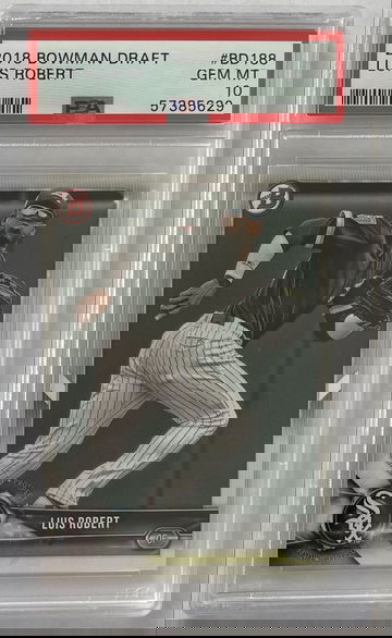 2018 Bowman Draft Luis Robert PSA 10