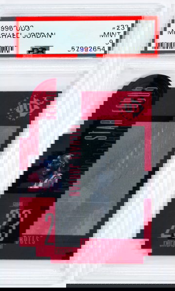 1996 Michael Jordan UD3    #23 PSA 9