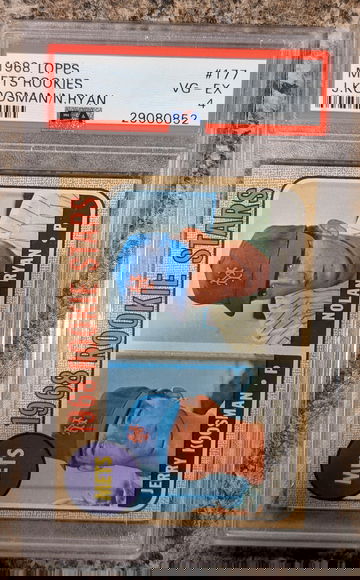 1968 Topps Nolan Ryan Rookie PSA 4 Centered