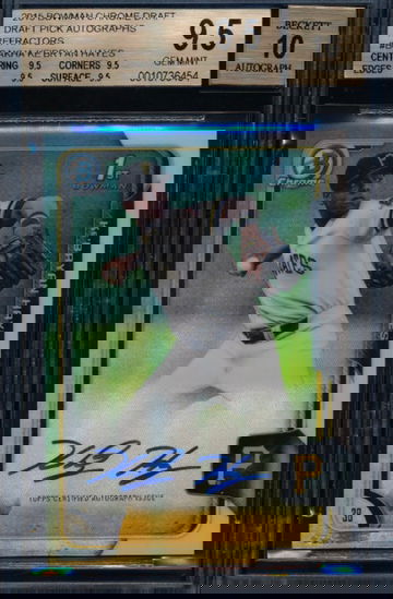 KeBryan Hayes 2015 Bowman Chrome Refractor Auto 