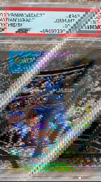 2017 Panini Select Jonathan Isaac Tie - Dye Prizm PSA 10