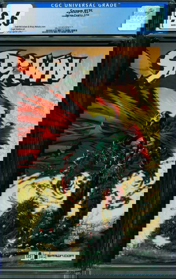 Spawn #135 CGC 9.6 McFarlane Story, Capullo Cover