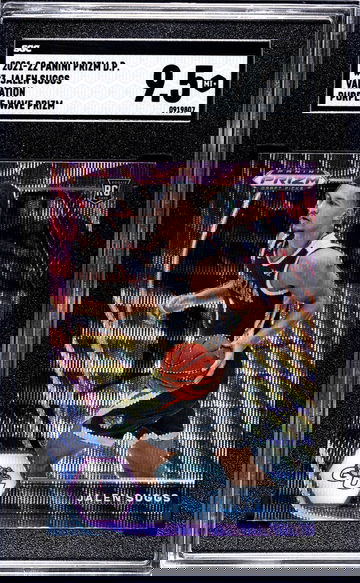 2021-22 Panini Prizm Draft Picks Purple Wave Jalen Suggs #3 RC SGC 9.5