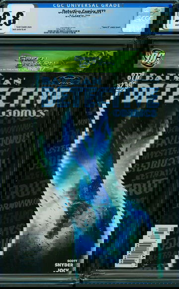 DETECTIVE COMICS #877, CGC 9.8 NM/MT