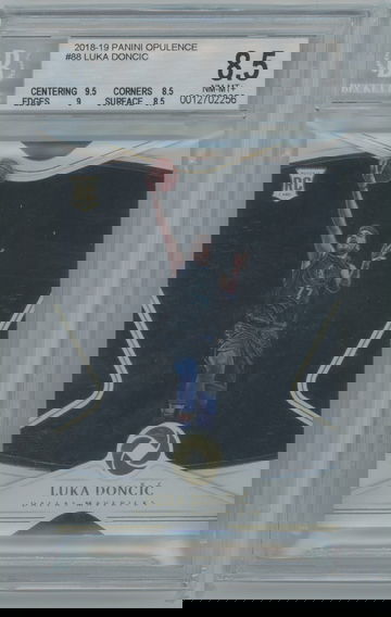 Luka Doncic 2018 Opulence RC 4/39 BGS 8.5